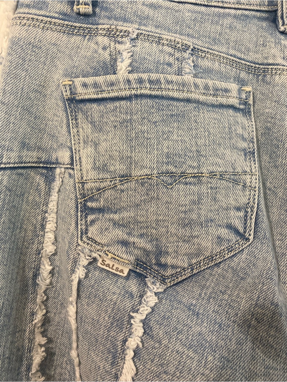 NWT Salsa Jeans x Luís Carvalho Push Up Destiny Flare Jeans Limited Edition SZ31 - Picture 9 of 16